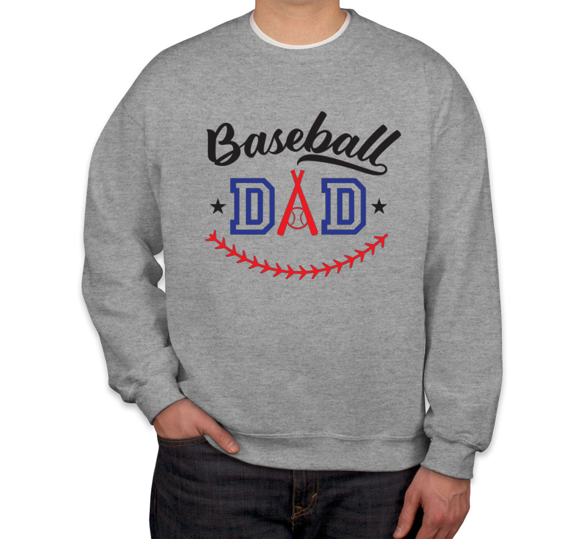 Baseball Dad Unisex Sweatshirt