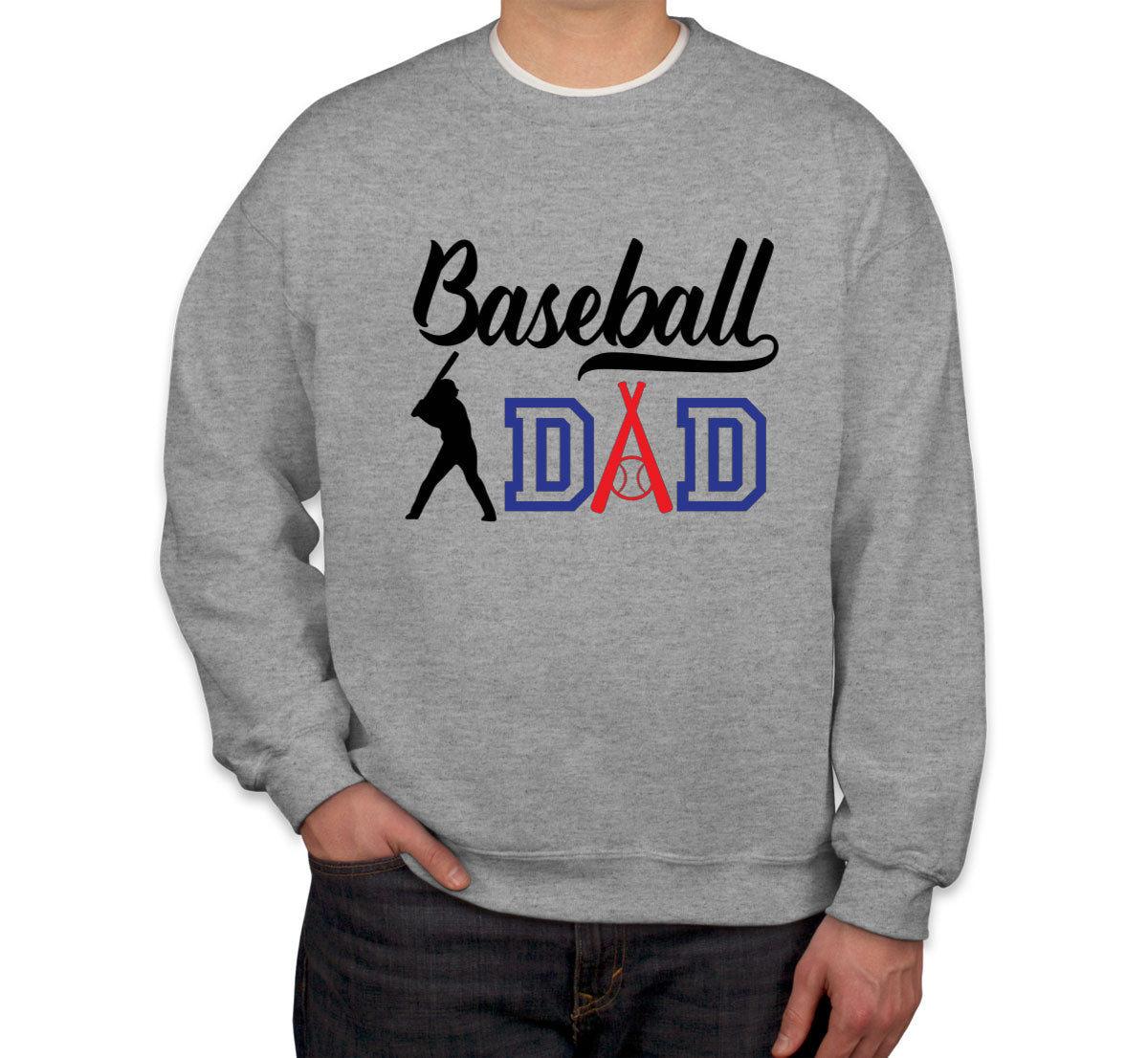 Baseball Dad Unisex Sweatshirt