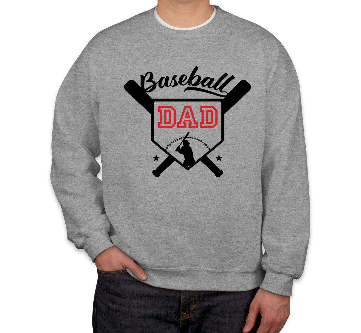 Baseball Dad Unisex Sweatshirt