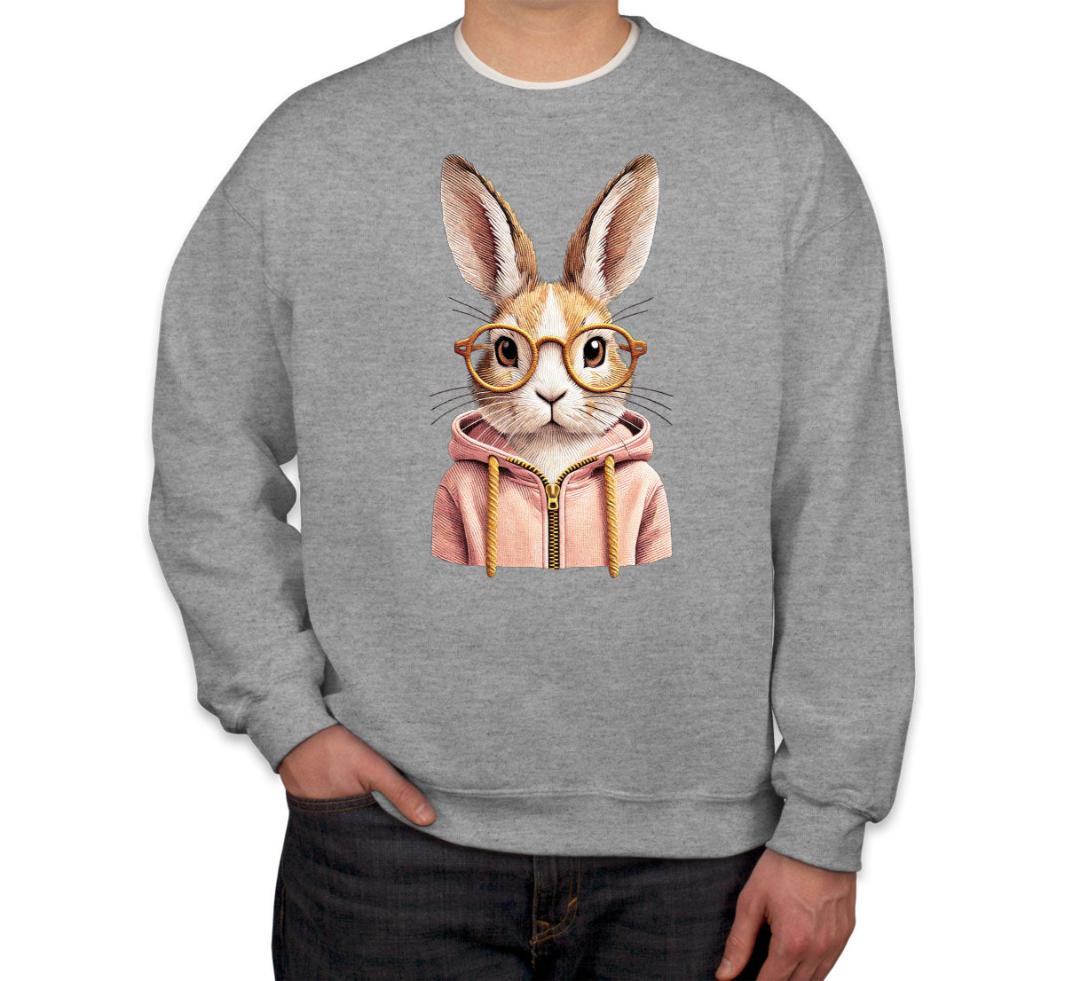 Cute Bunny Unisex Sweatshirt