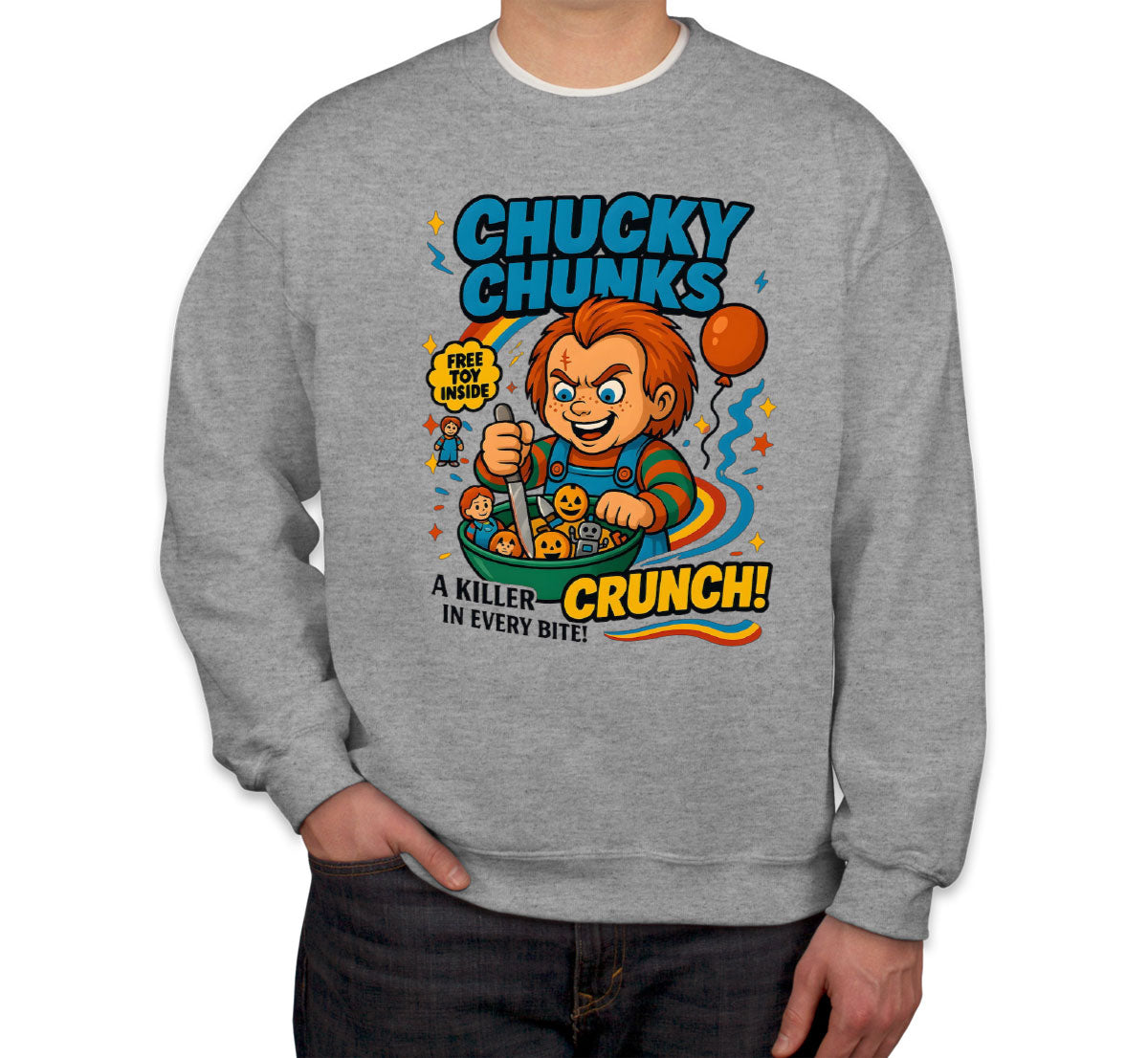 Chucky Chuncks Halloween Unisex Sweatshirt
