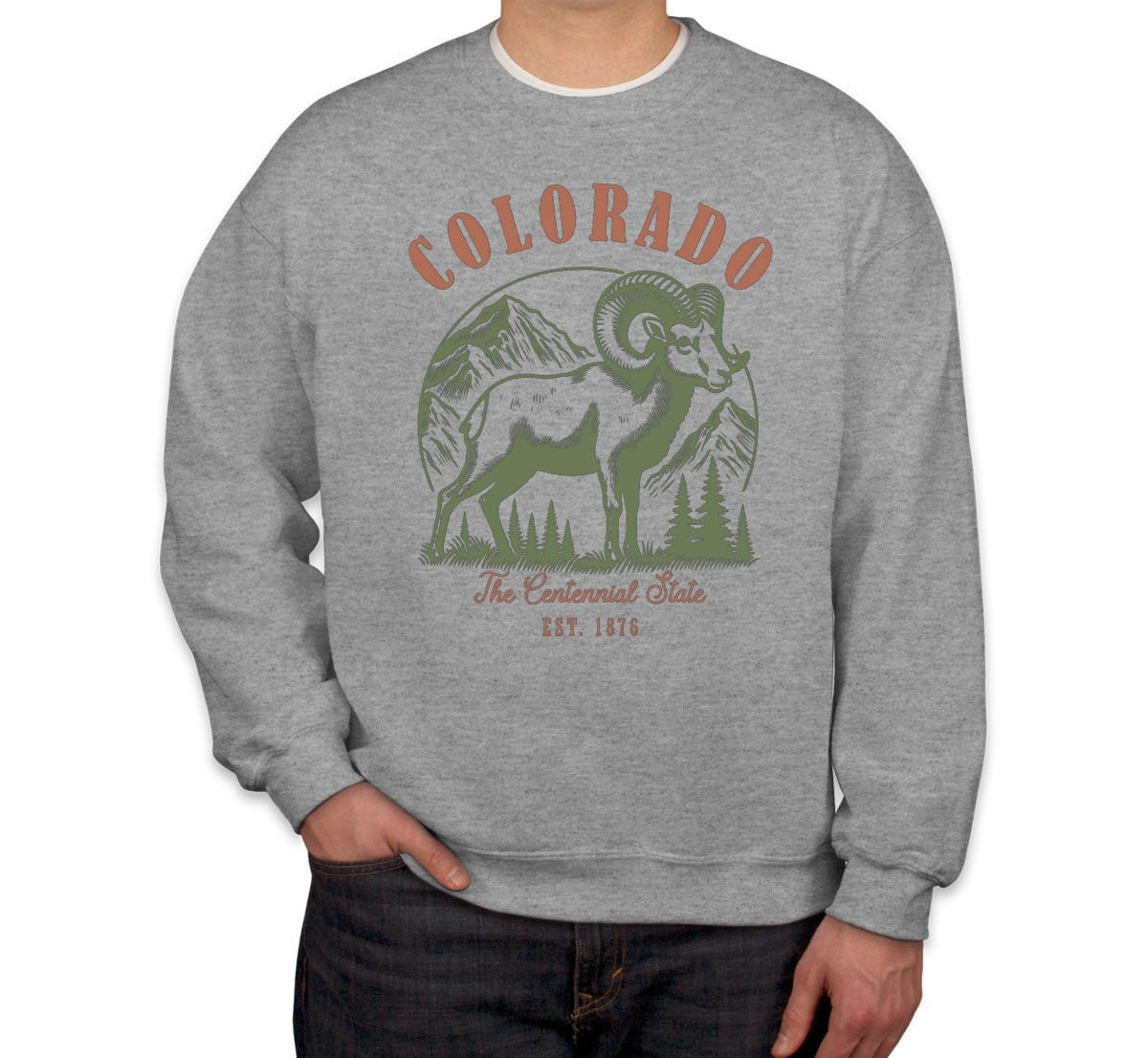 Colorado State Vintage Unisex Sweatshirt
