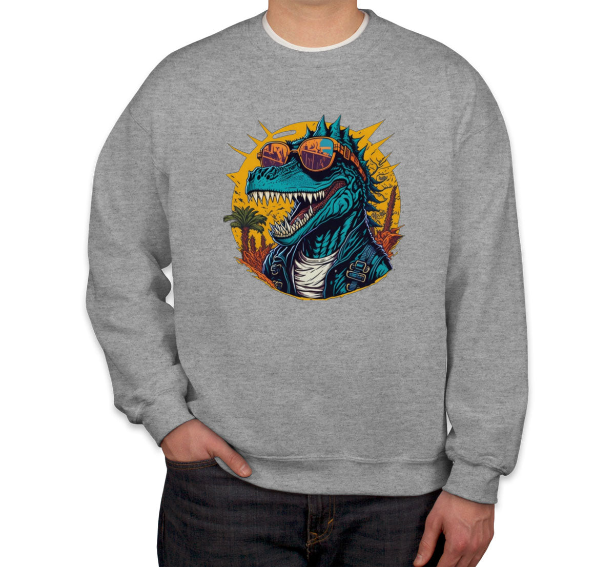 Cool Dinosaur Unisex Sweatshirt