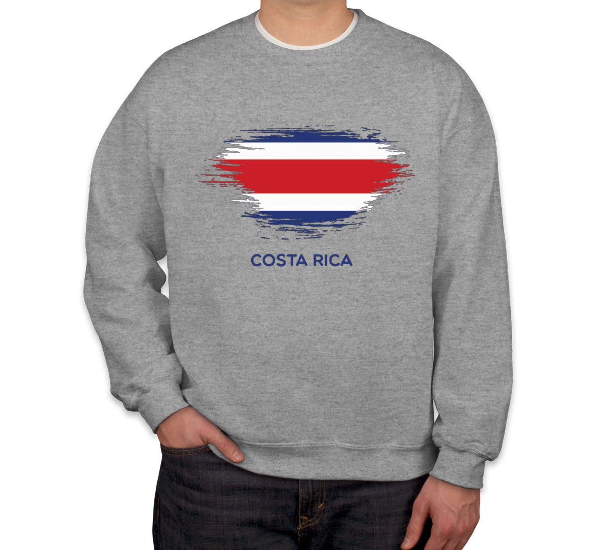 Costa Rica Flag Unisex Sweatshirt