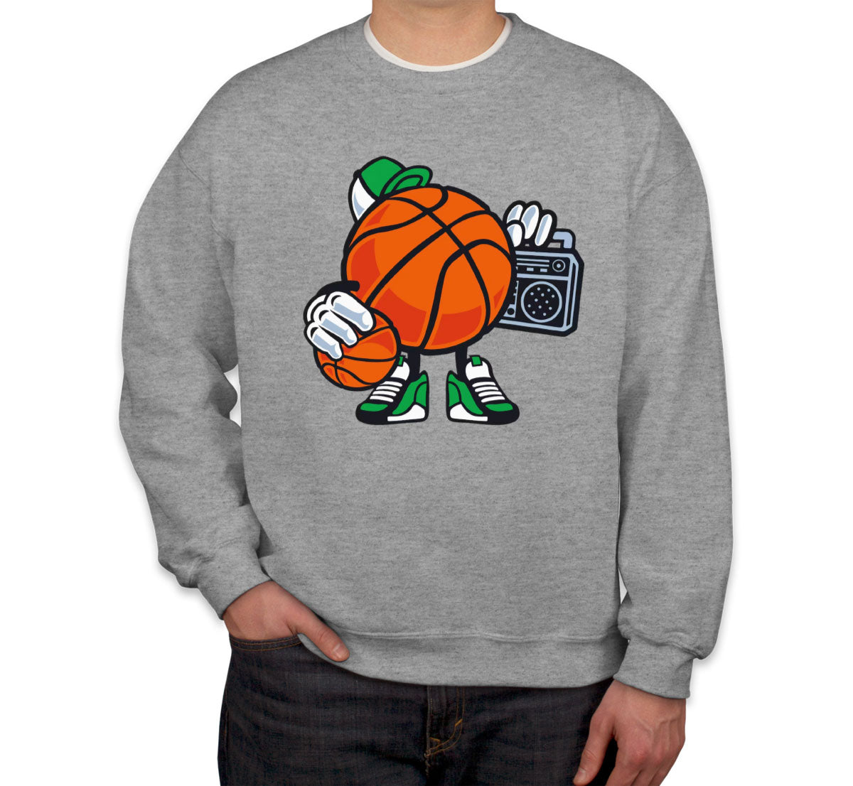 Cute Basketball Unisex Sweatshirt