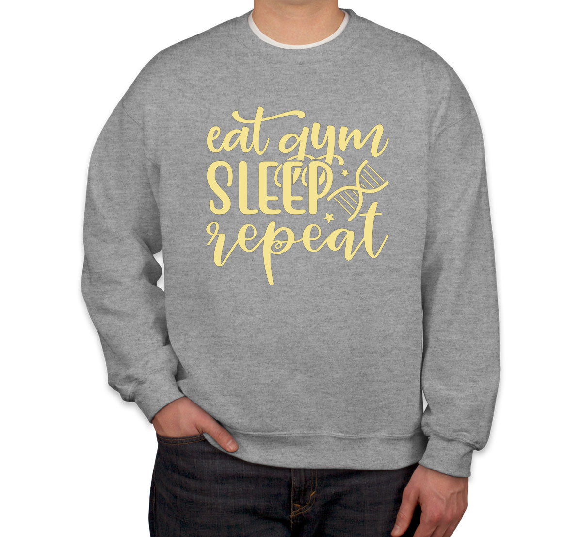 Eat Gym Sleep Repeat Unisex Sweatshirt