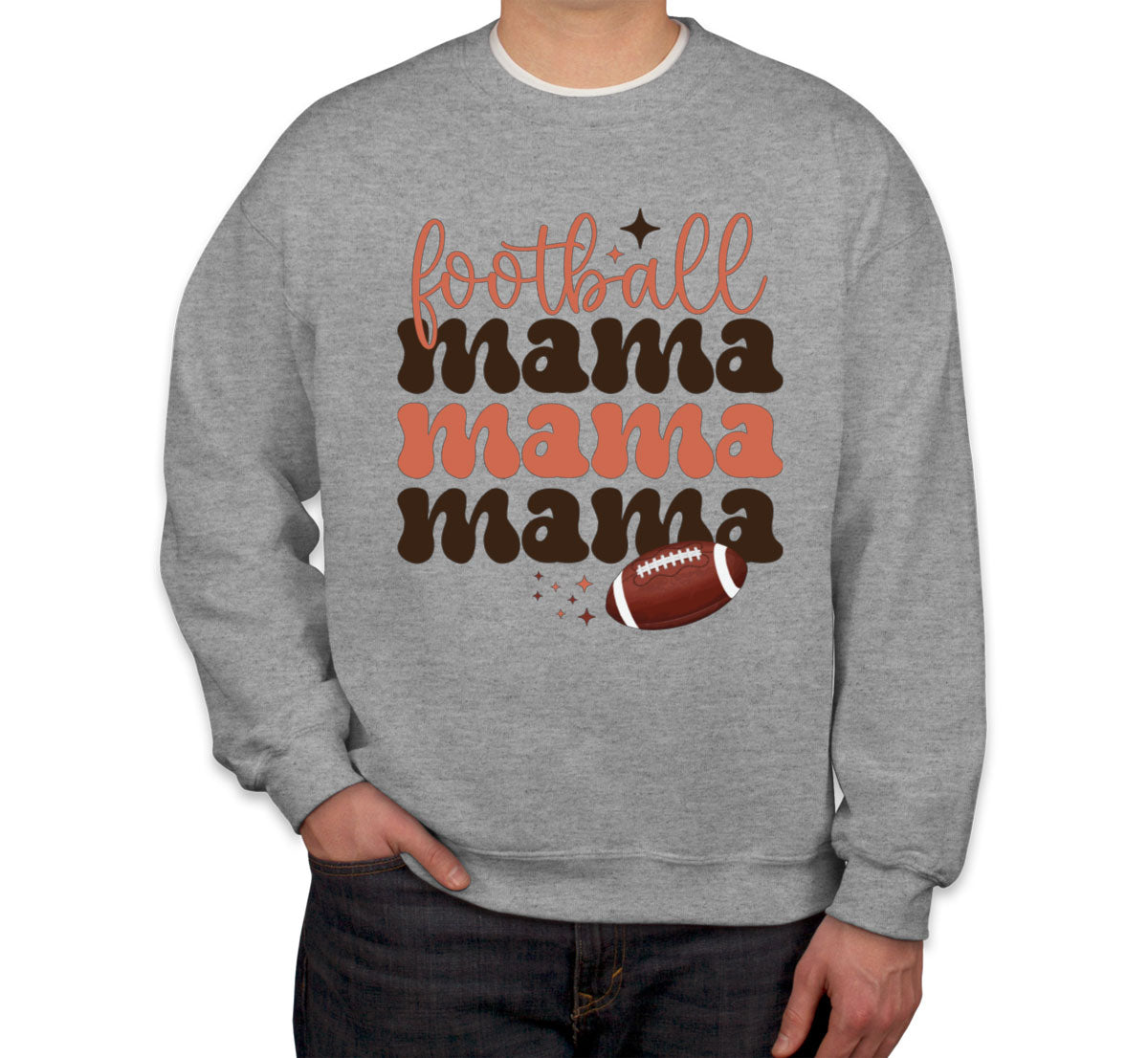 Football Mama Unisex Sweatshirt