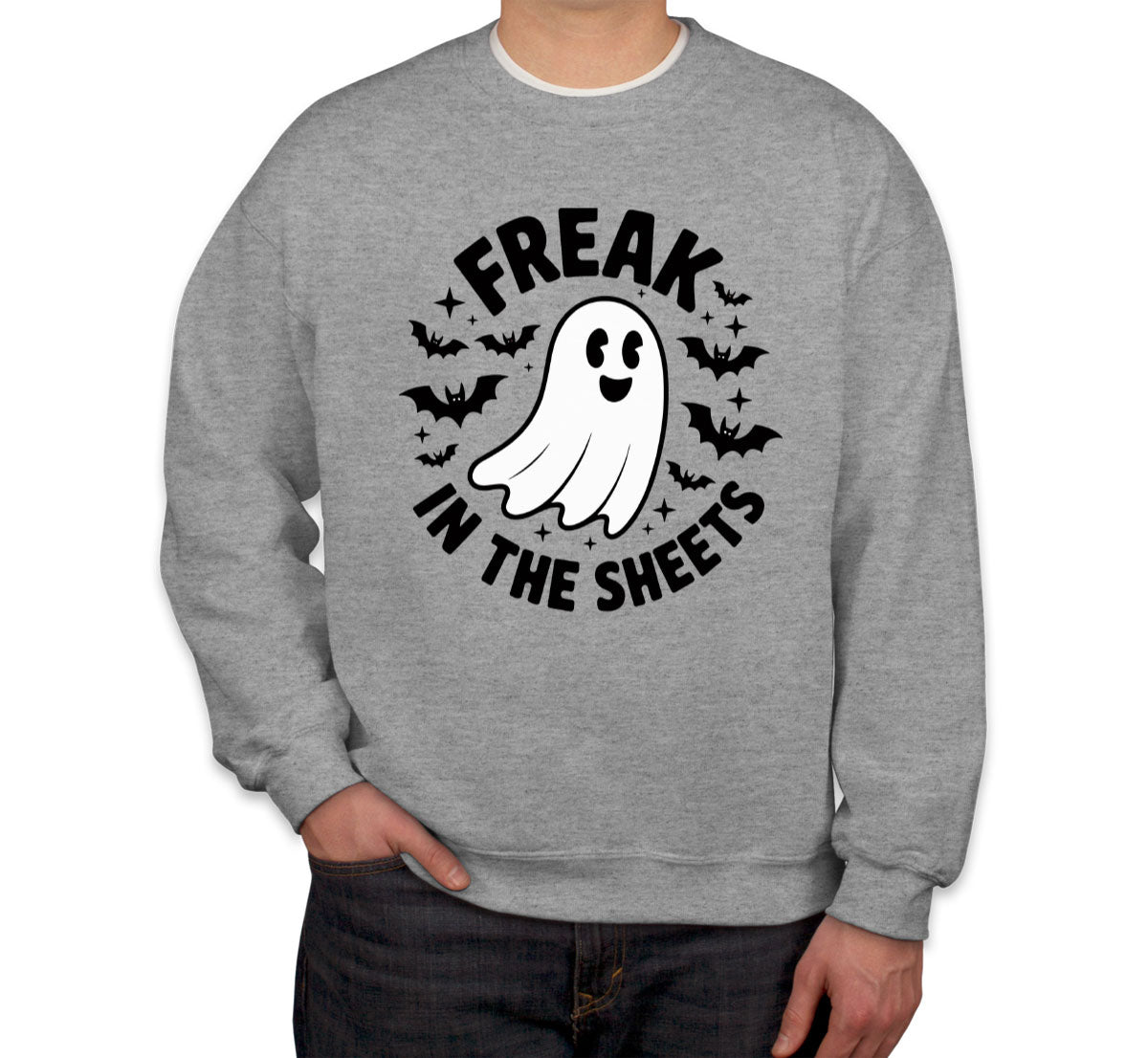 Freak In The Sheets Halloween Unisex Sweatshirt