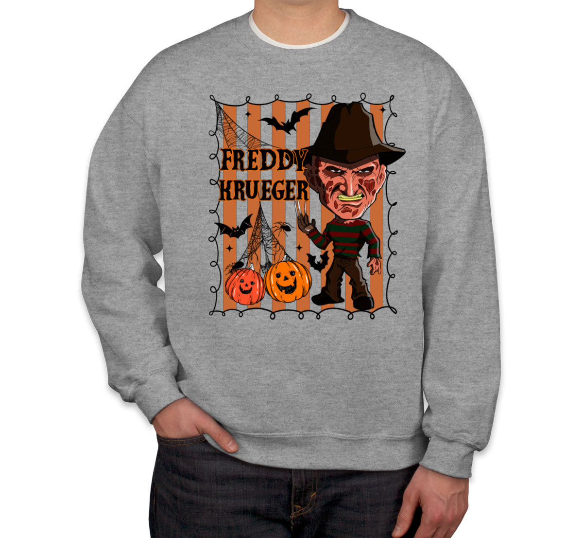 Freddy Horror Movie Character Halloween Unisex Sweatshirt
