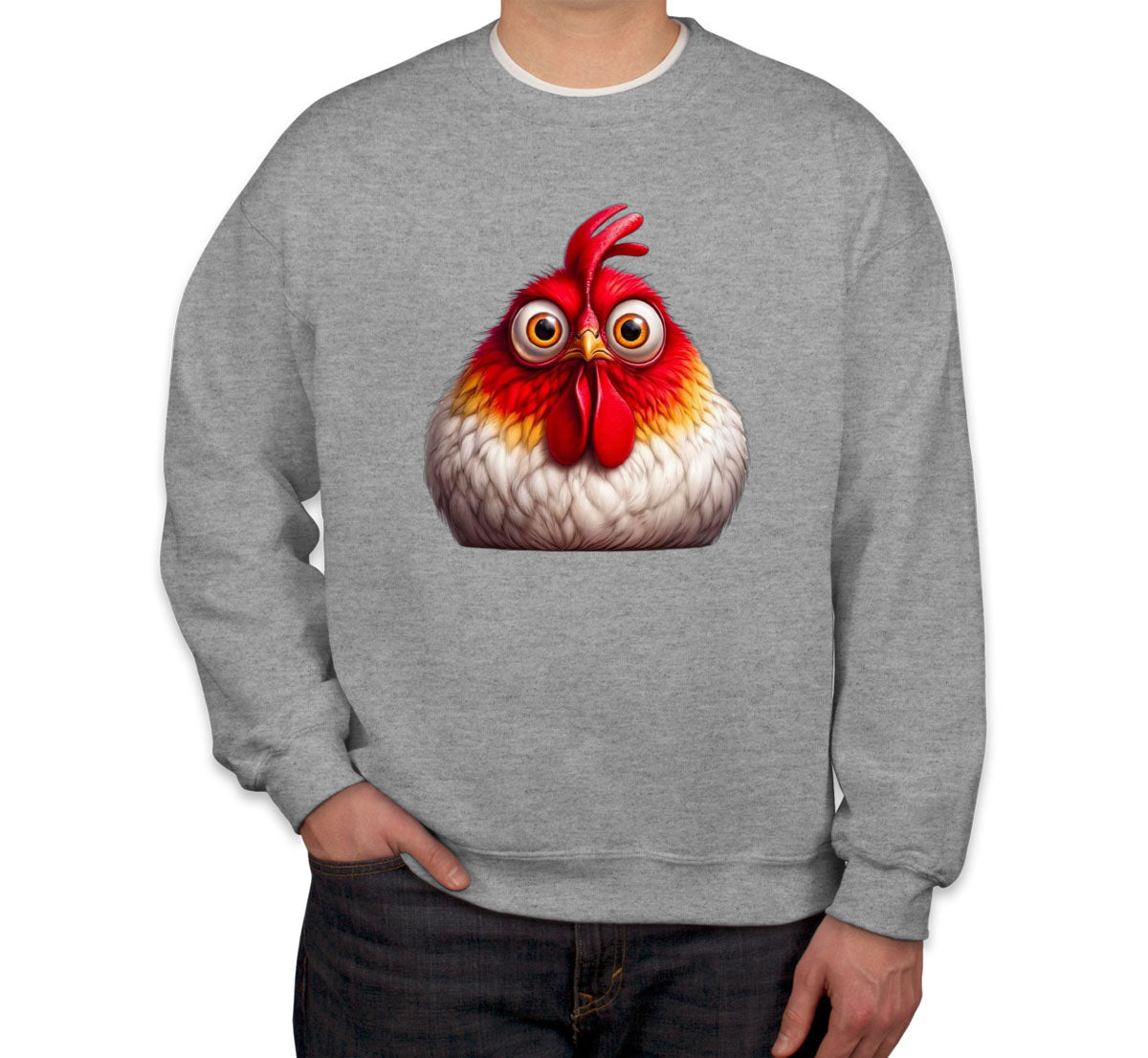 Funny Chicken Unisex Sweatshirt