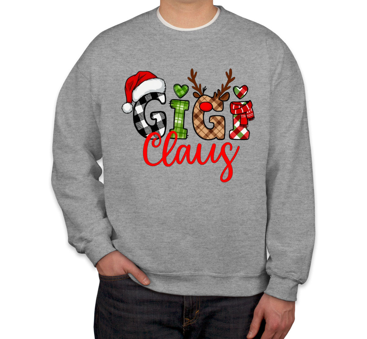 Gigi Claus Christmas Unisex Sweatshirt