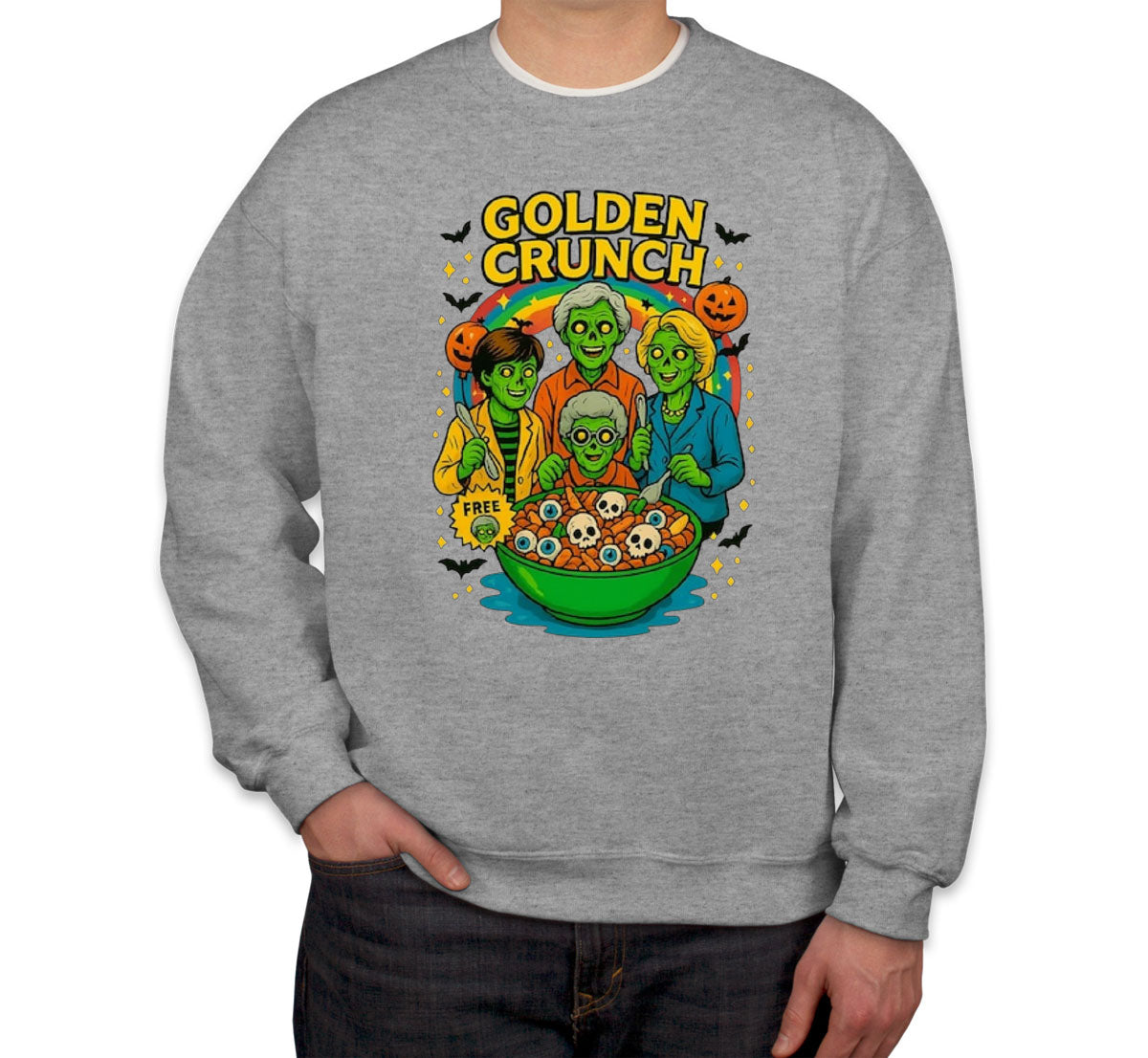 Golden Crunch Halloween Unisex Sweatshirt