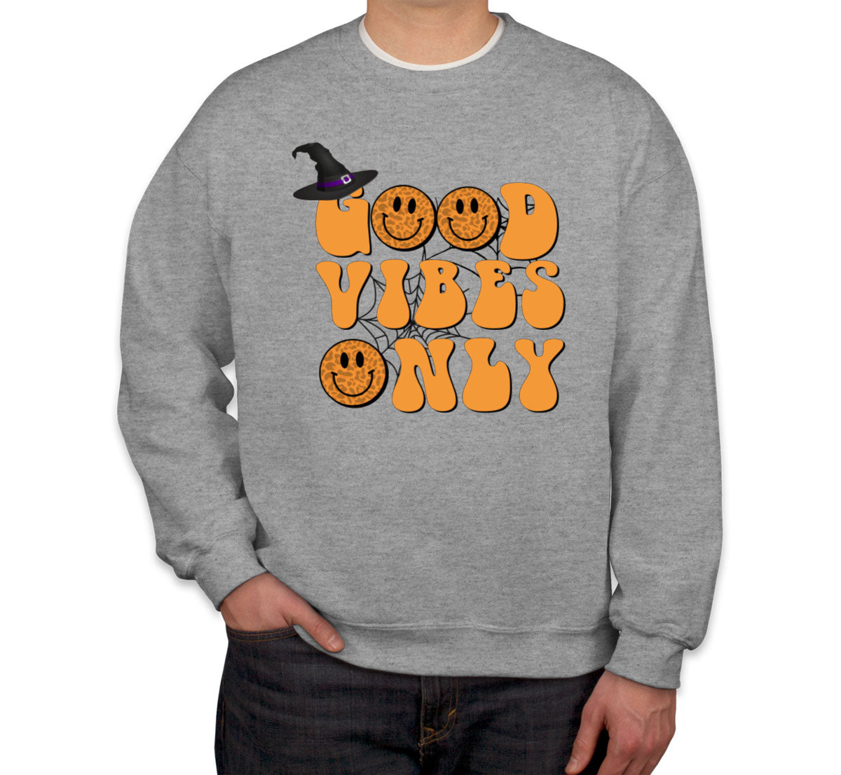 Good Vibes Only Halloween Unisex Sweatshirt