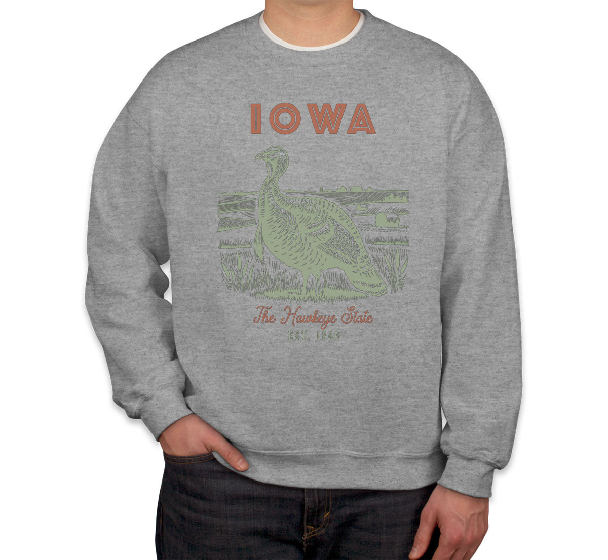 Iowa State Vintage Unisex Sweatshirt