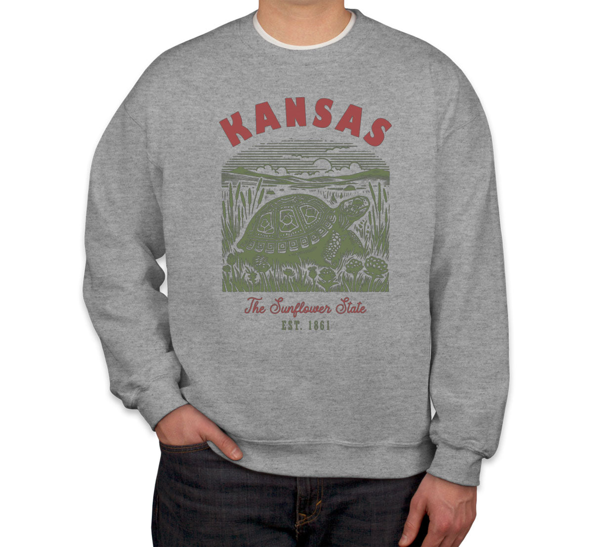 Kansas State Vintage Unisex Sweatshirt