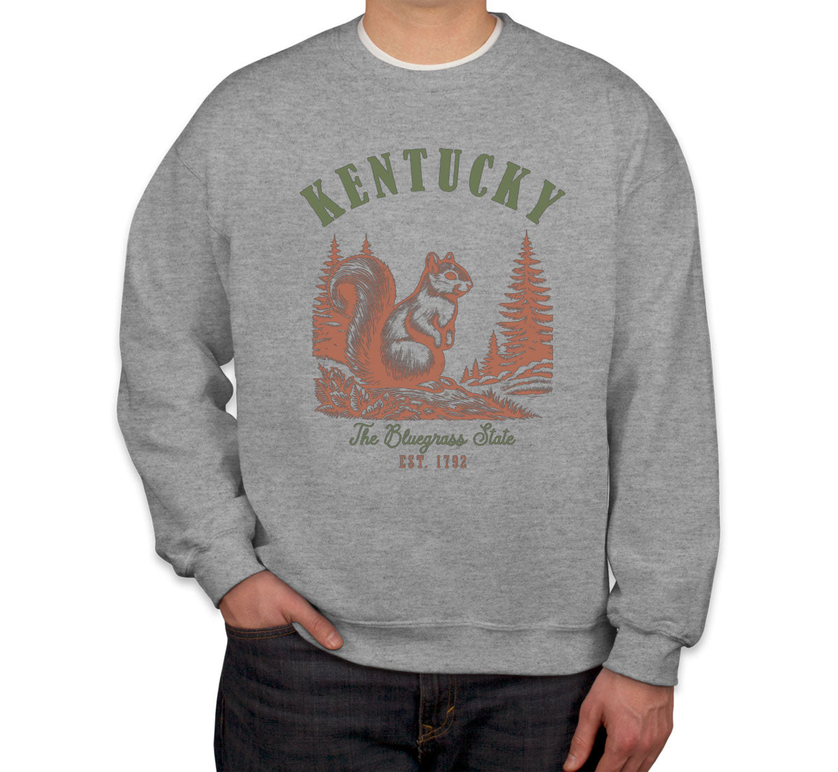Kentucky State Vintage Unisex Sweatshirt