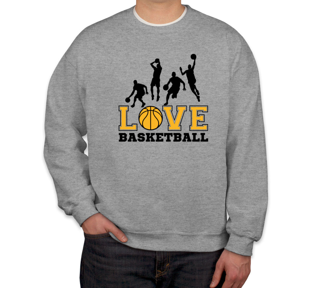 Love Basketball Unisex Sweatshirt