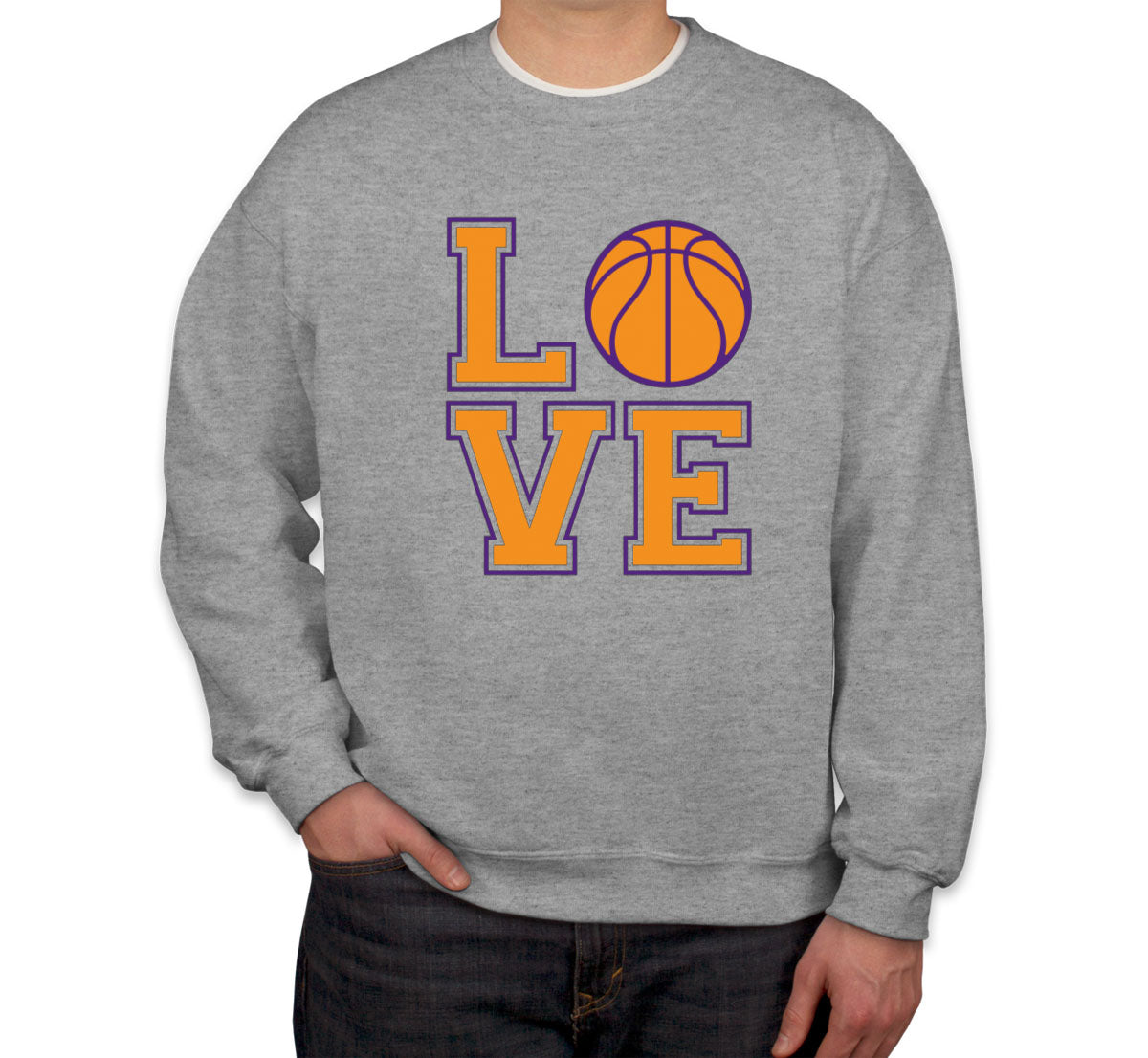 Love Basketball Unisex Sweatshirt