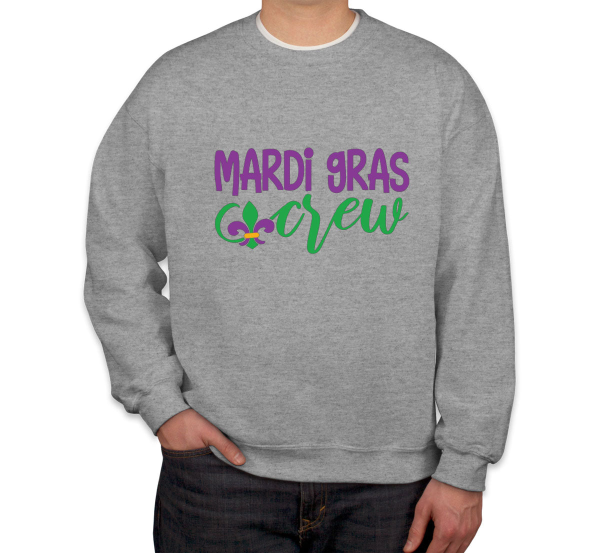 Mardi Gras Crew Unisex Sweatshirt