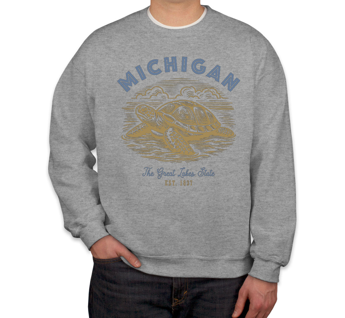 Michigan State Vintage Unisex Sweatshirt