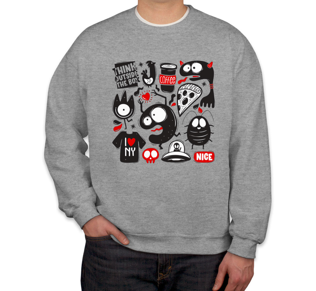 Monster Set Unisex Sweatshirt