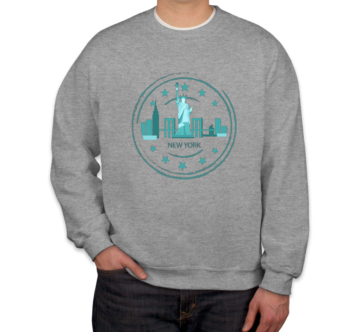 New York Stamp Unisex Sweatshirt
