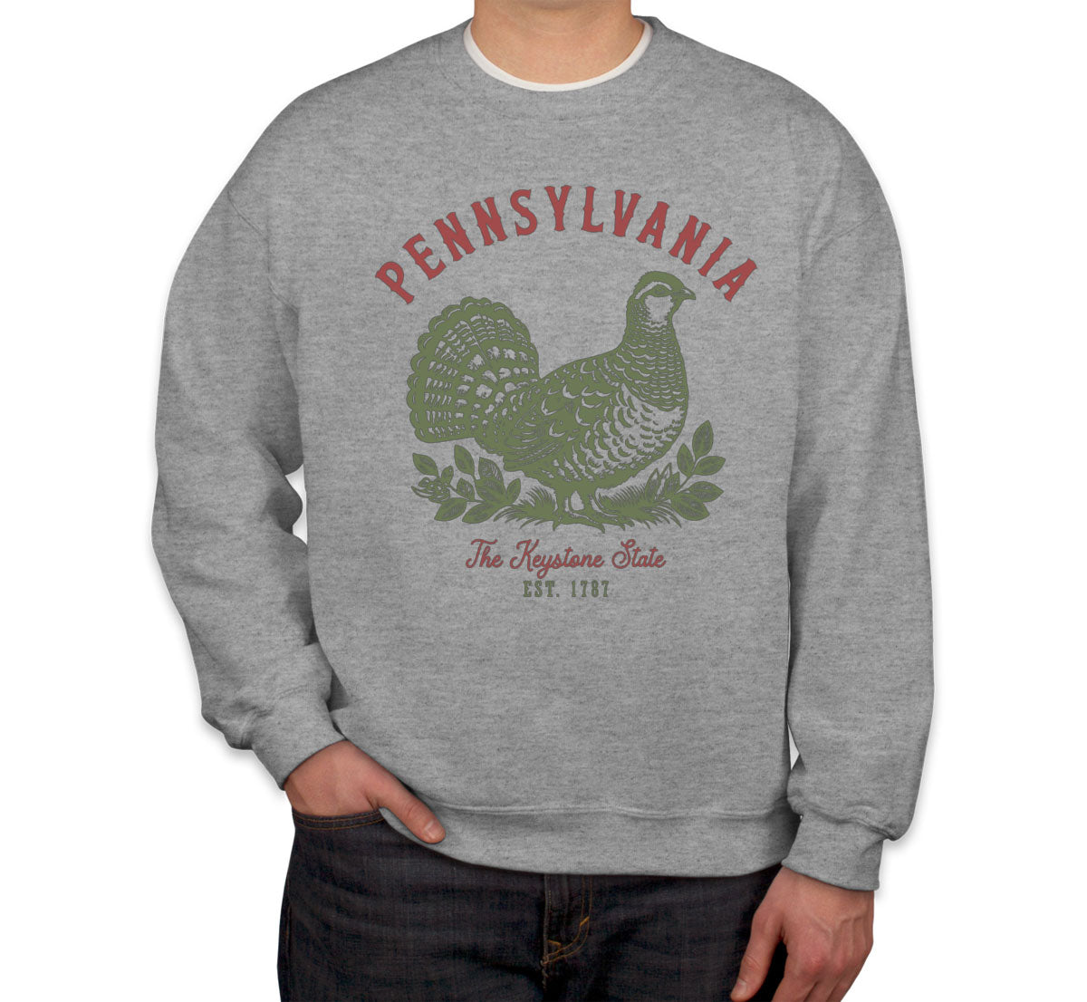 Pennsylvania State Vintage Unisex Sweatshirt