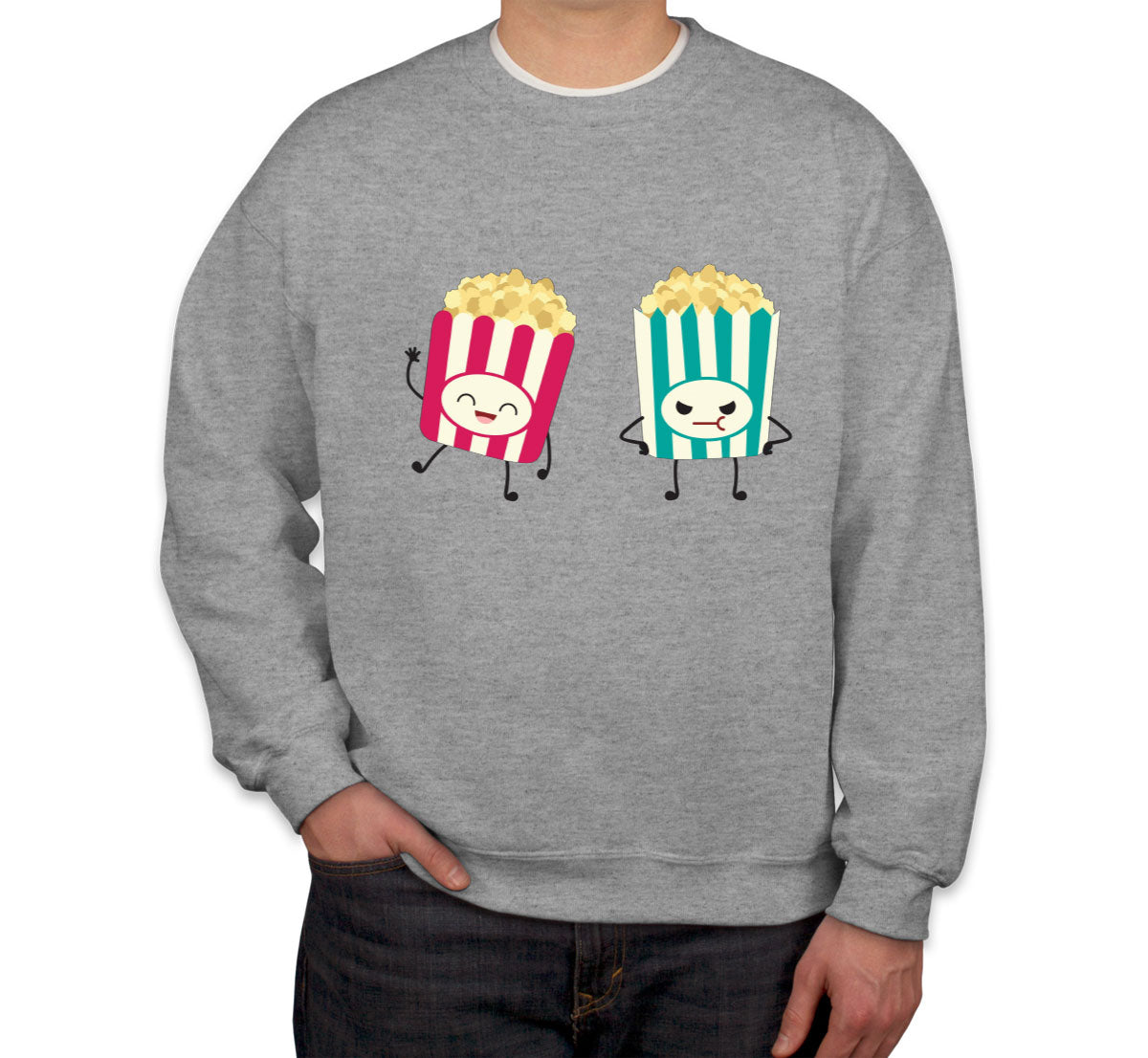 Cute Popcorn Unisex Sweatshirt