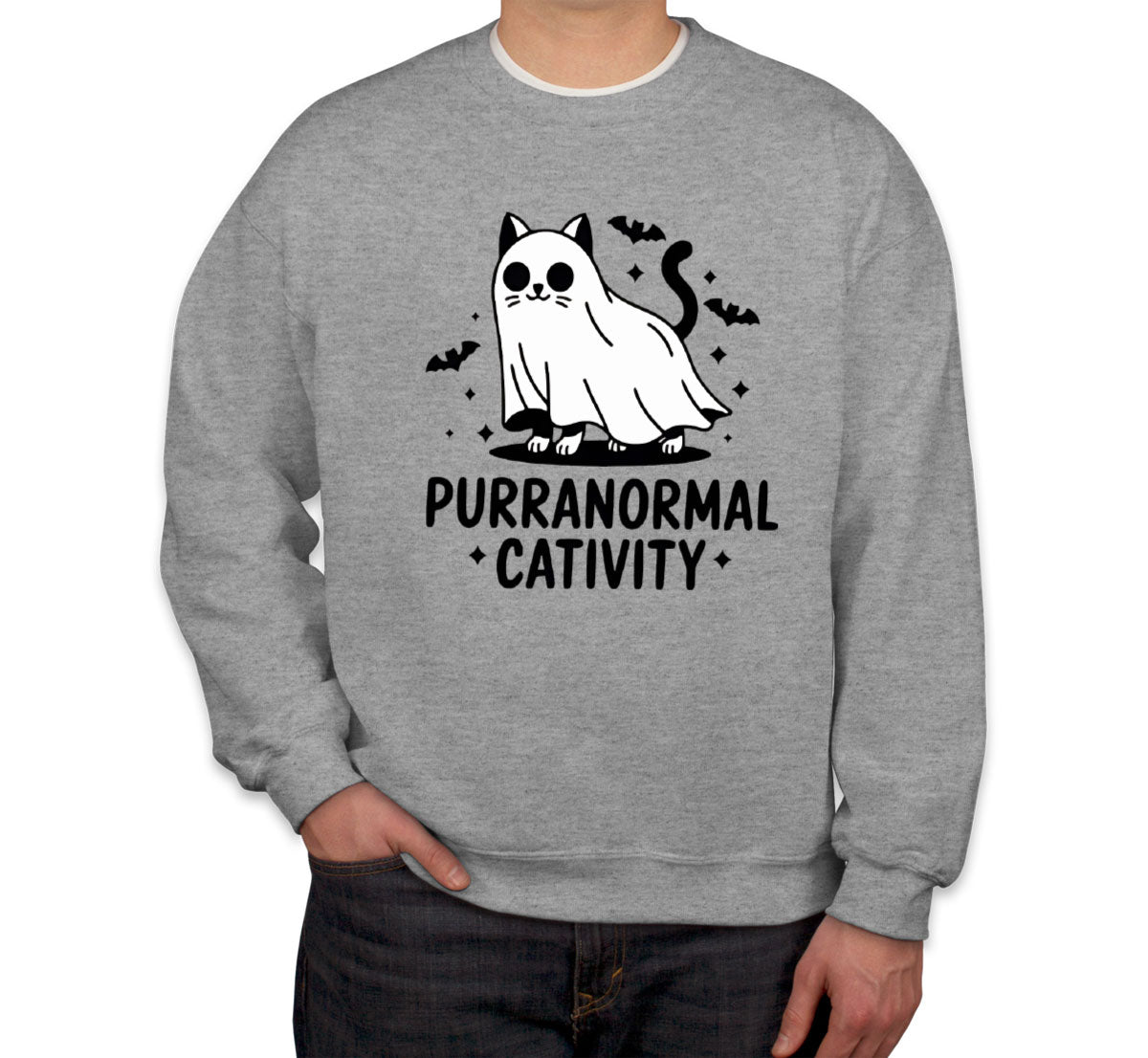 Purranormal Cativity Halloween Unisex Sweatshirt