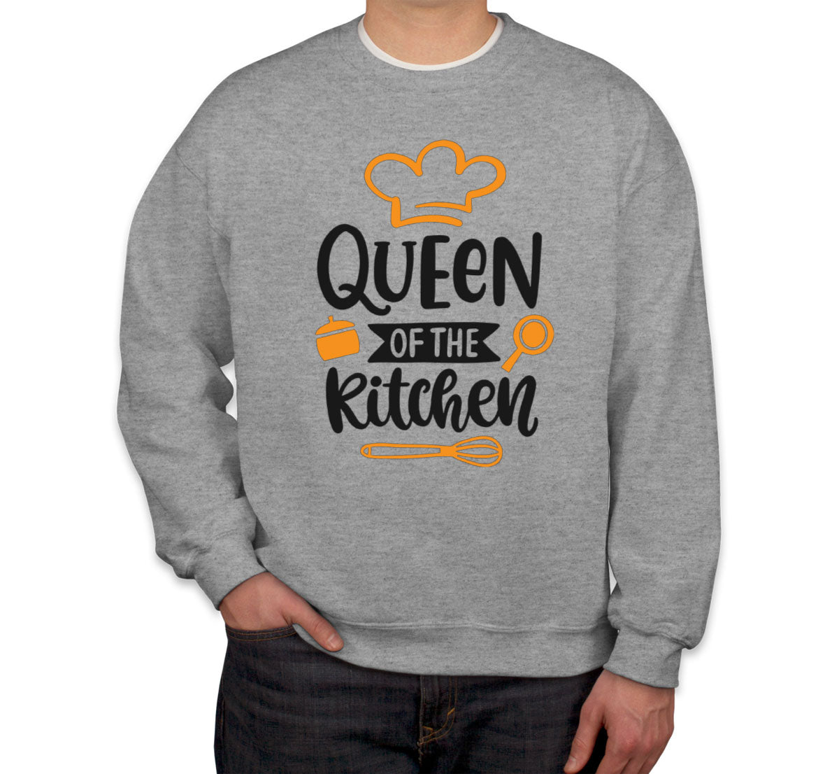 Queen Of The Kitchen Mother's Day Unisex Sweatshirt