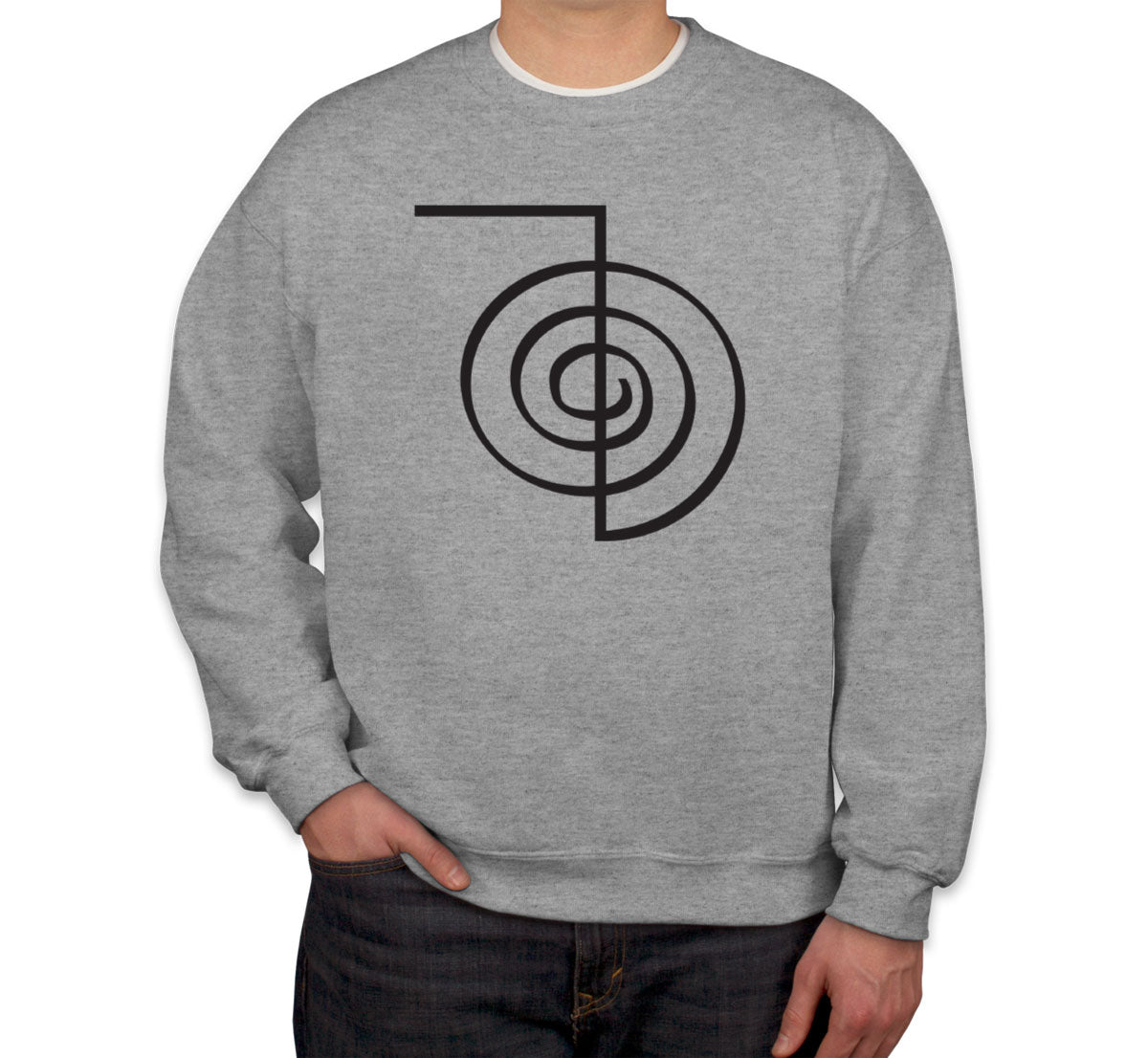 Cho Ku Rei Reiki Power Symbol Unisex Sweatshirt