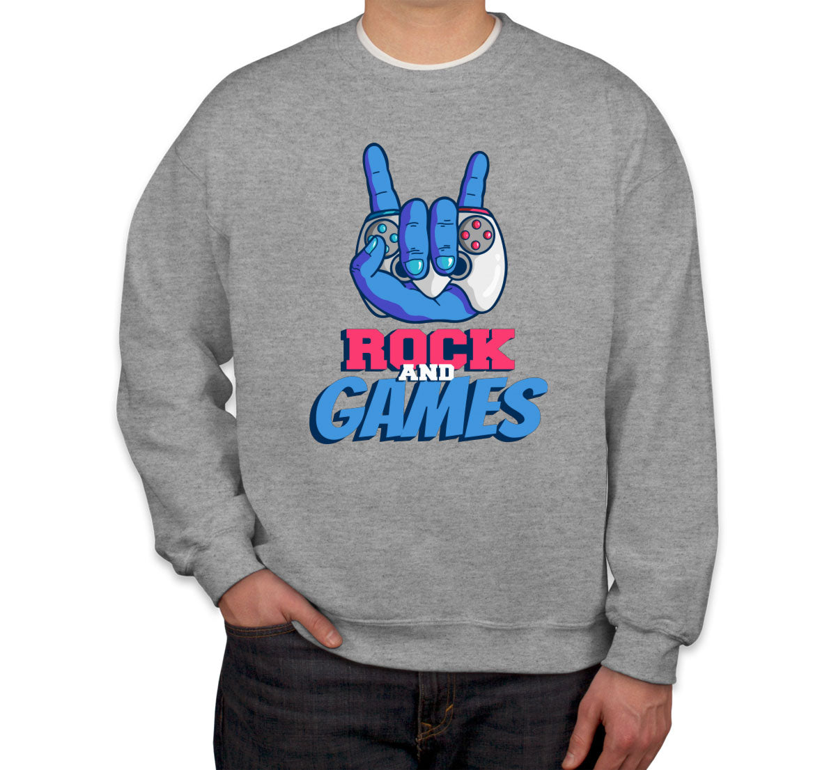 Rock And Games Unisex Sweatshirt