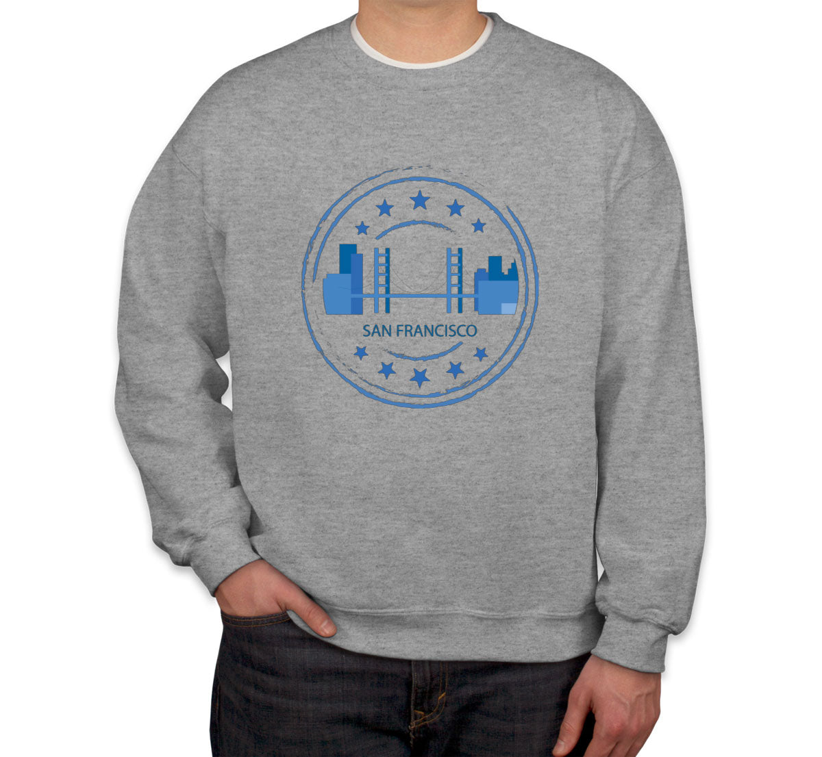 San Francisco Stamp Unisex Sweatshirt