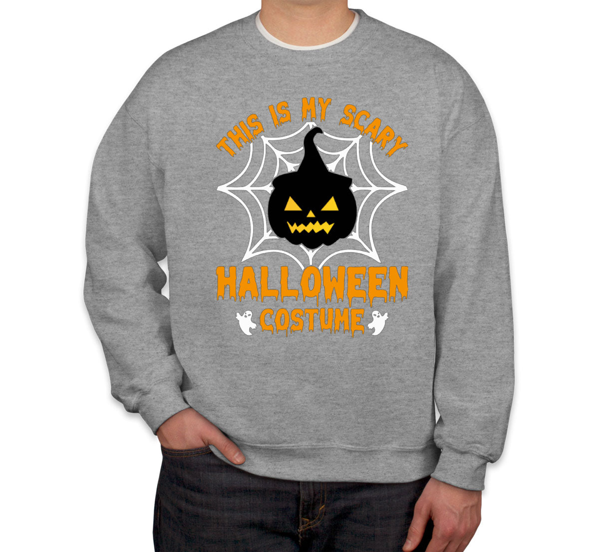 This Is My Scary Halloween Costume Unisex Sweatshirt