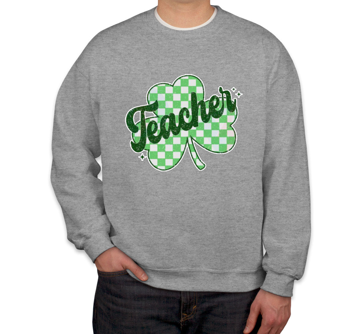 Shamrock Teacher St. Patrick's Day Unisex Sweatshirt