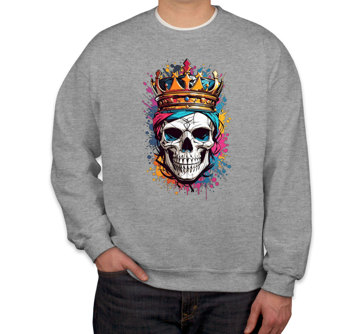 Colorful Skull Unisex Sweatshirt