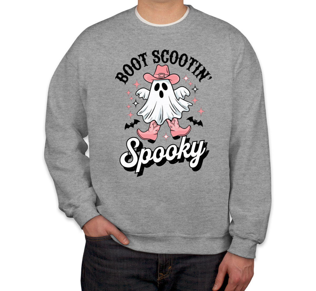 Boot Scootin' Spooky Halloween Unisex Sweatshirt
