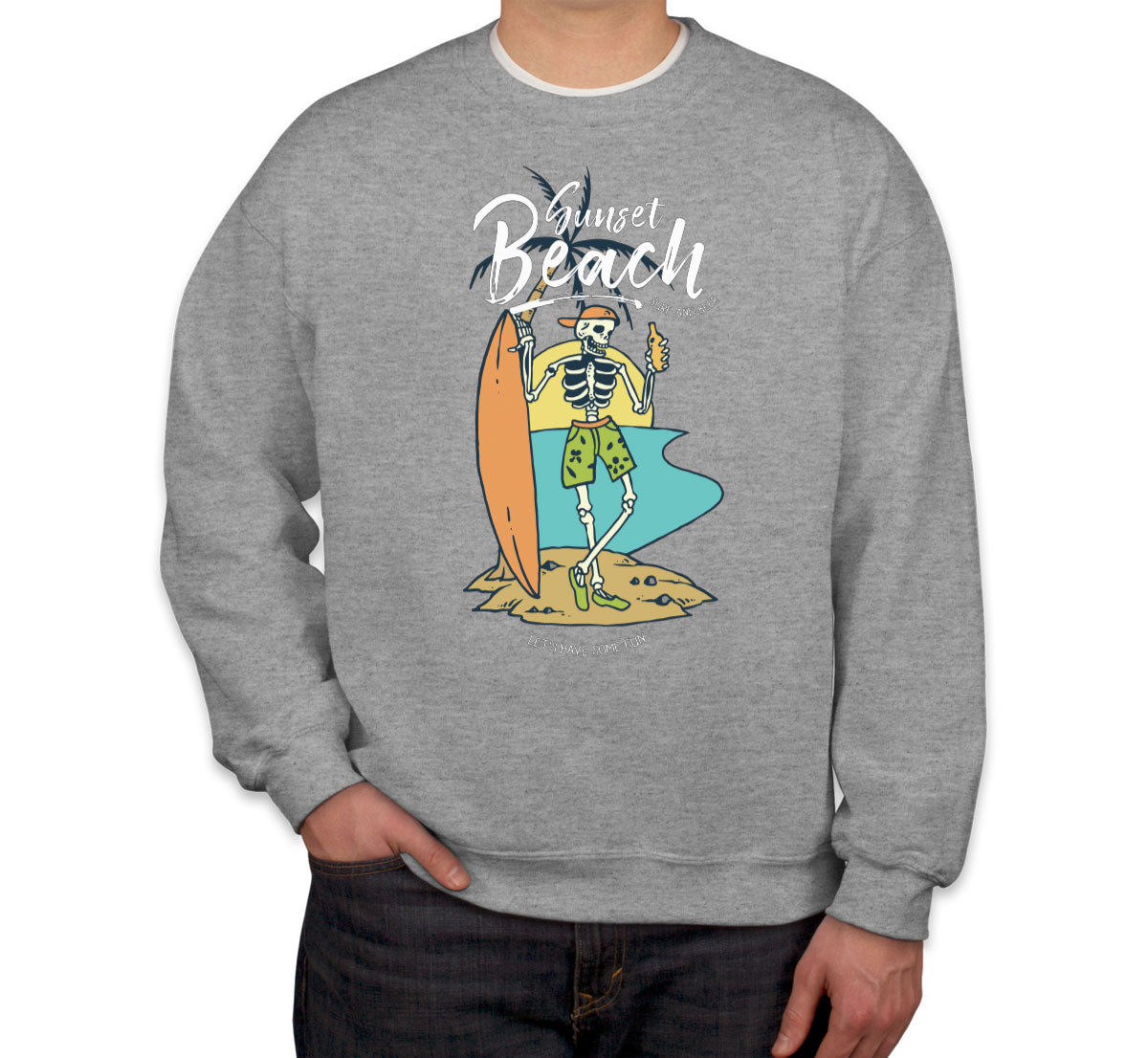 Sunset Beach Unisex Sweatshirt