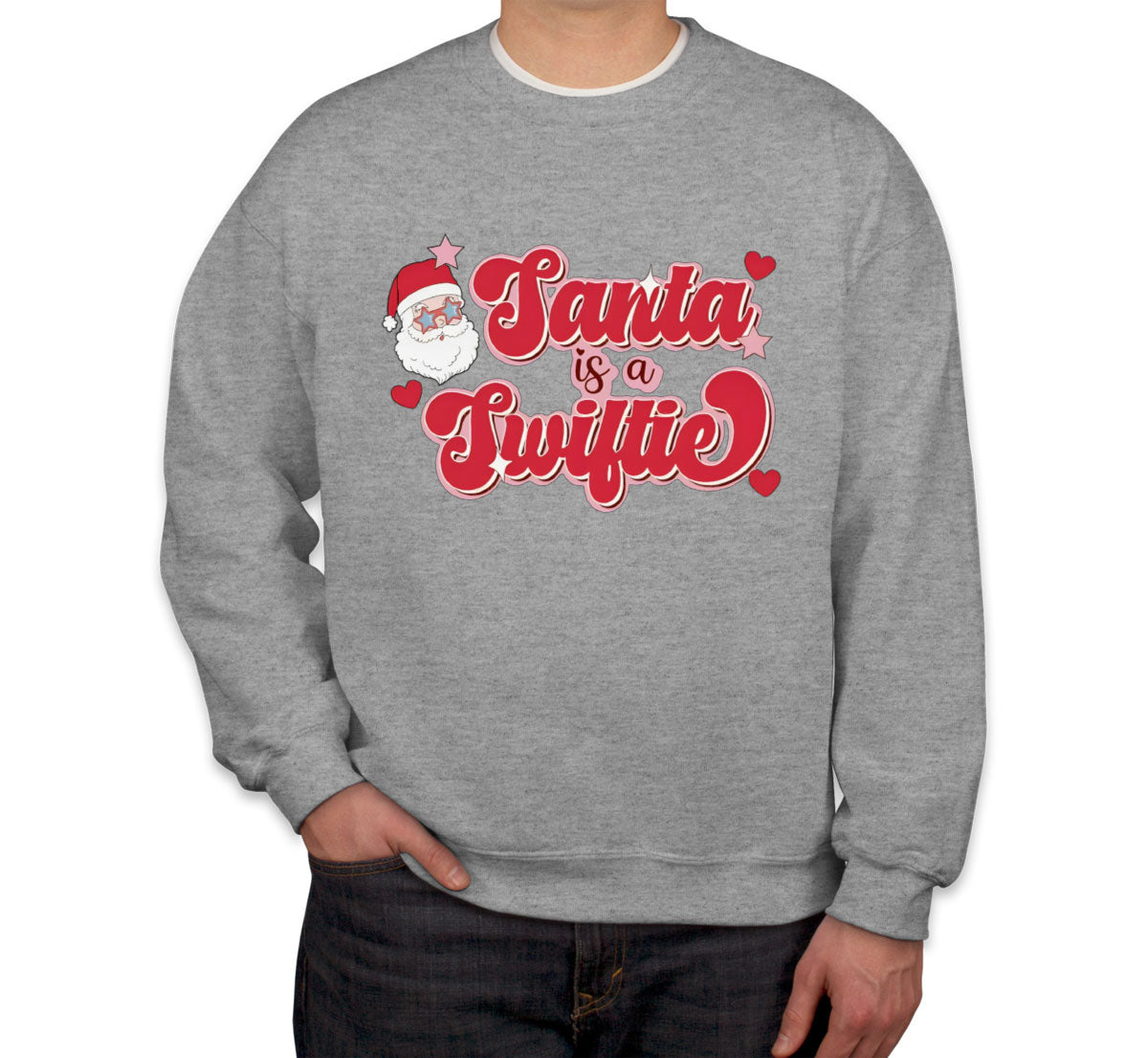 Santa Is A Swiftie Unisex Sweatshirt