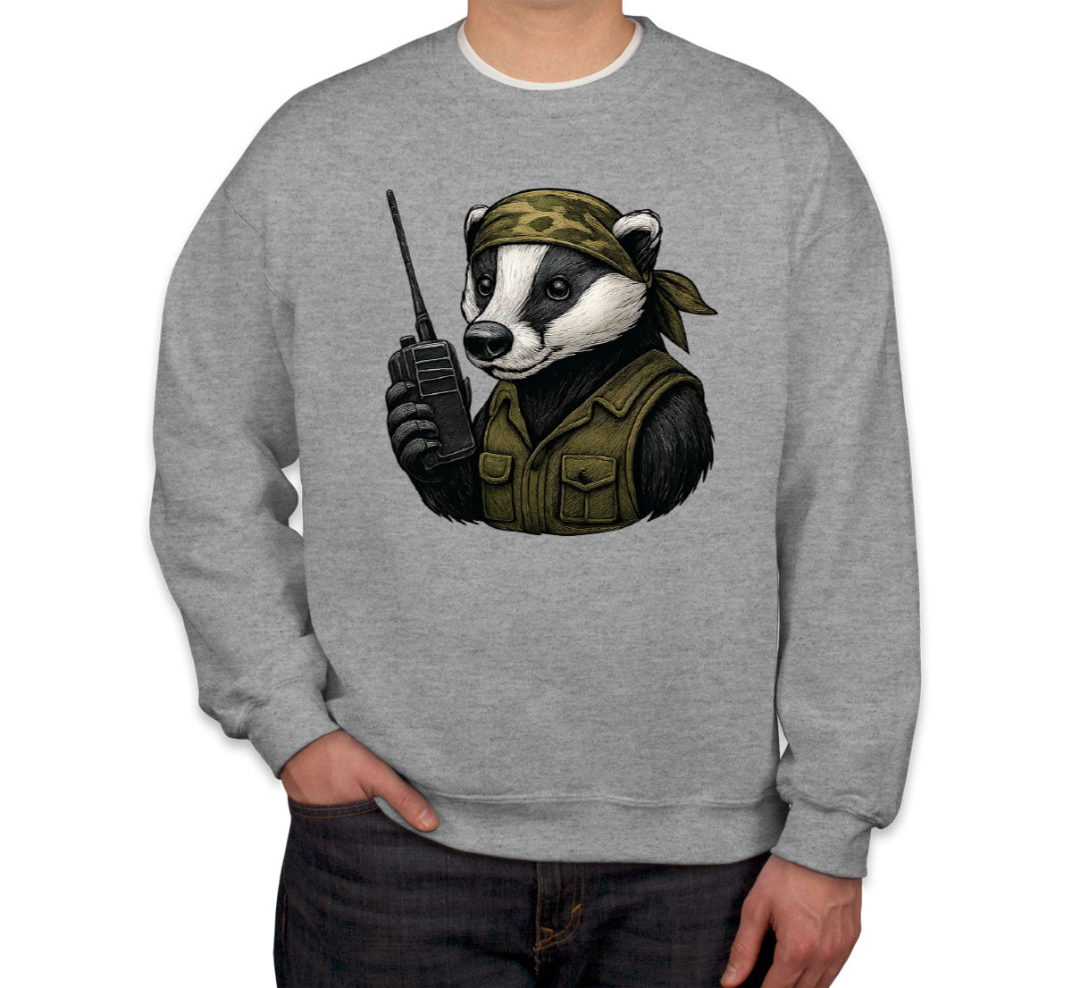 Tactical Raccoon Hunting Unisex Sweatshirt