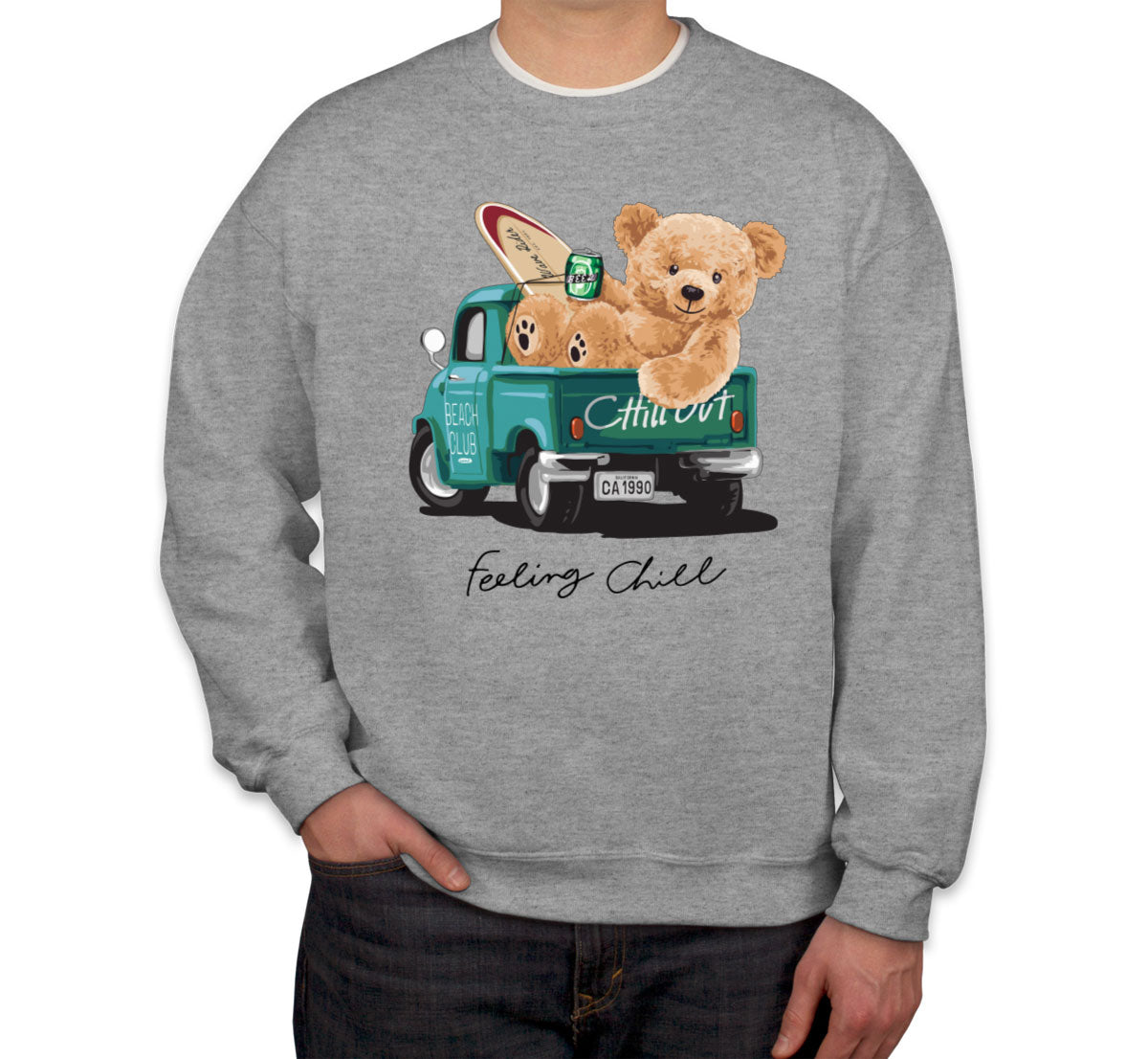 Teddy Bear Chill Out Unisex Sweatshirt