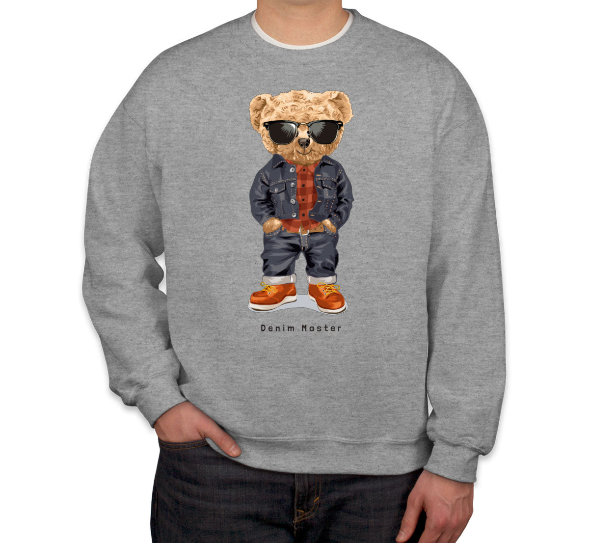 Teddy Bear Denim Master Unisex Sweatshirt