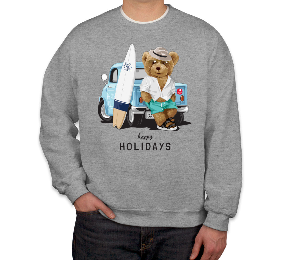 Teddy Bear Holiday Unisex Sweatshirt