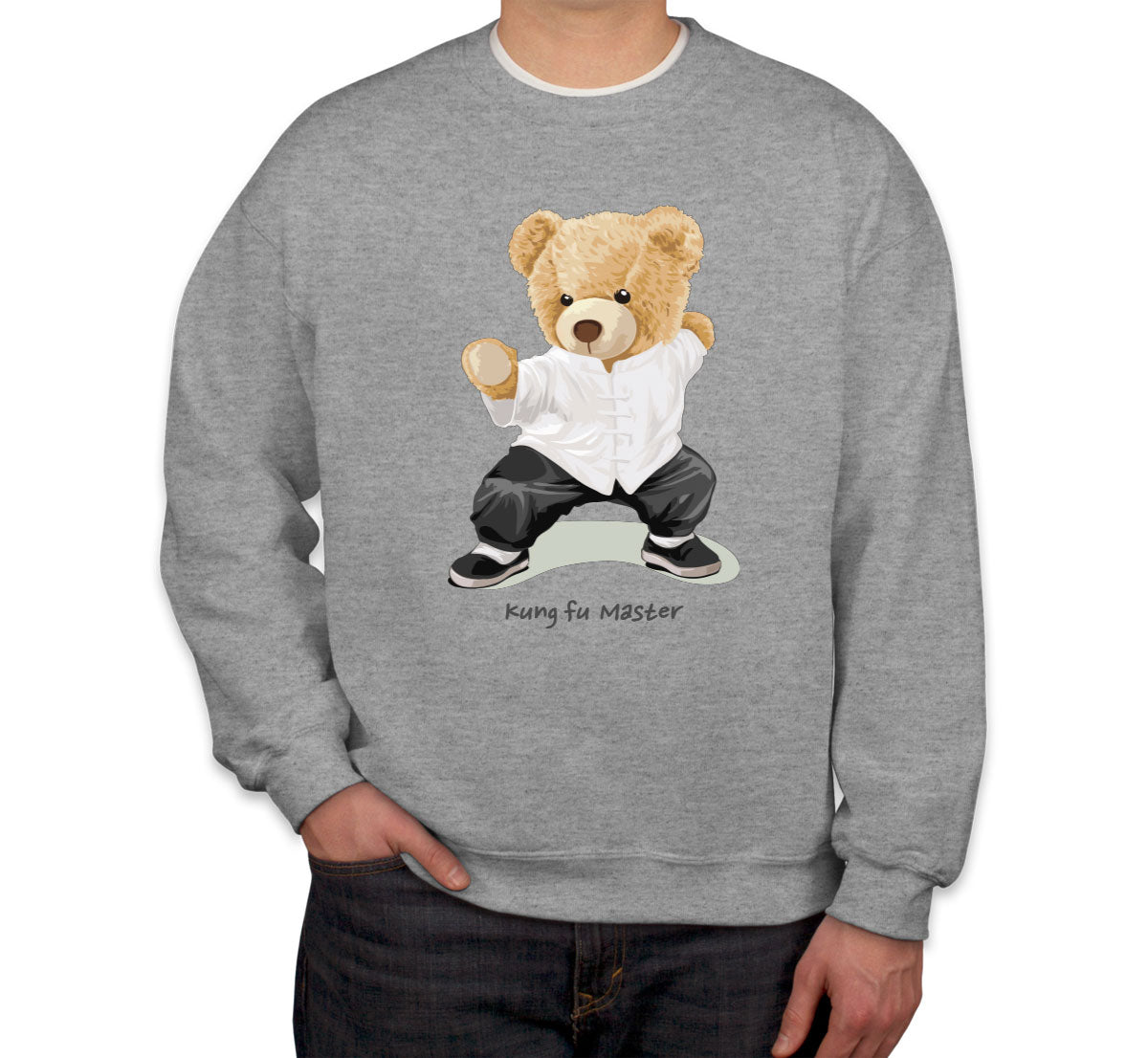 Teddy Bear Kung Fu Unisex Sweatshirt