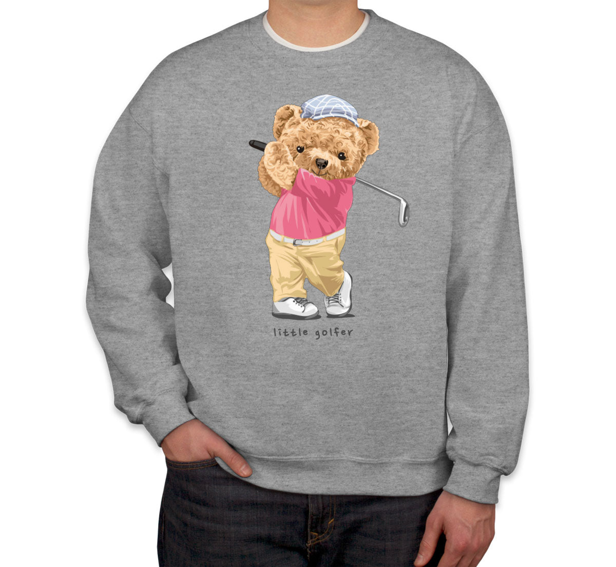 Teddy Bear Lil Golfer Unisex Sweatshirt