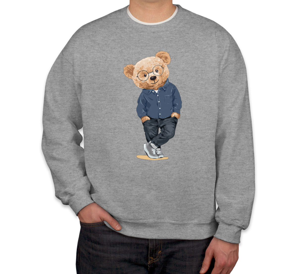 Teddy Bear Nice Guy Unisex Sweatshirt