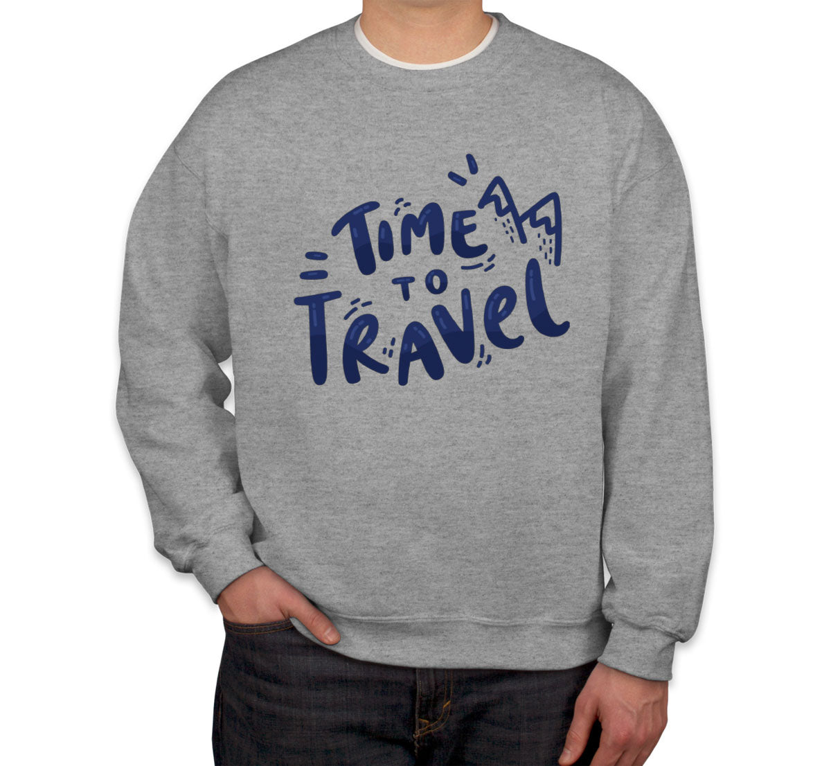 Time To Travel Unisex Sweatshirt