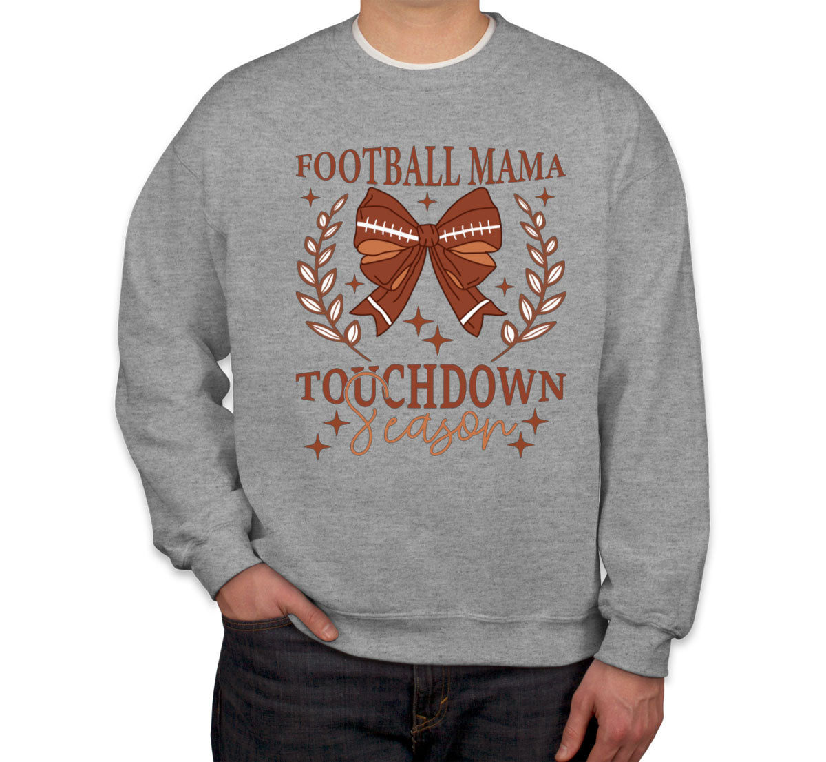 Football Mama Touchdown Season Unisex Sweatshirt