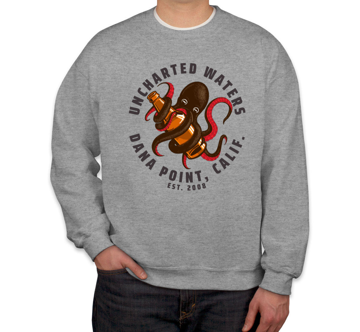 Uncharted Waters Dana Point California Unisex Sweatshirt