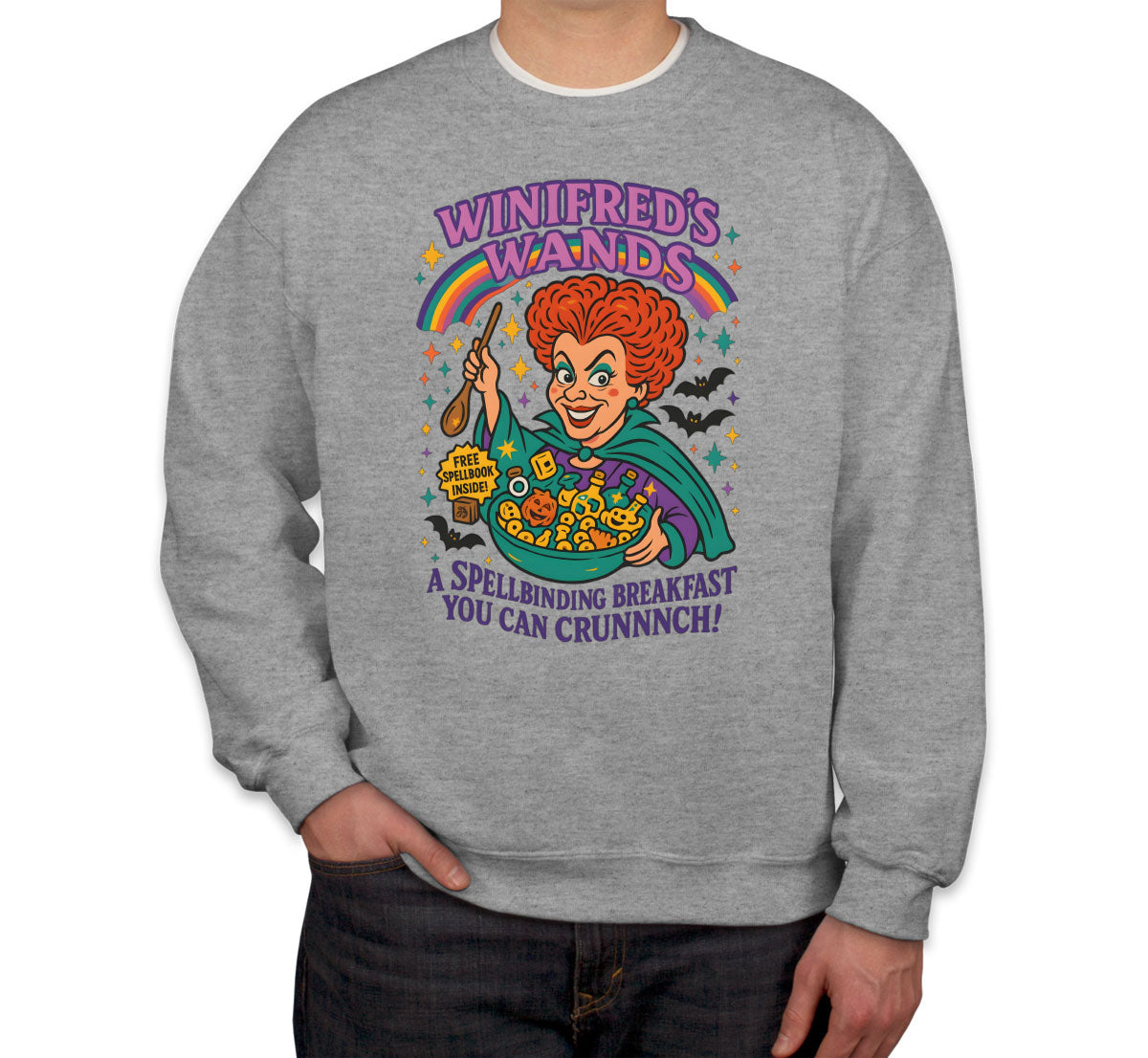 Vinifred's Wands Halloween Unisex Sweatshirt